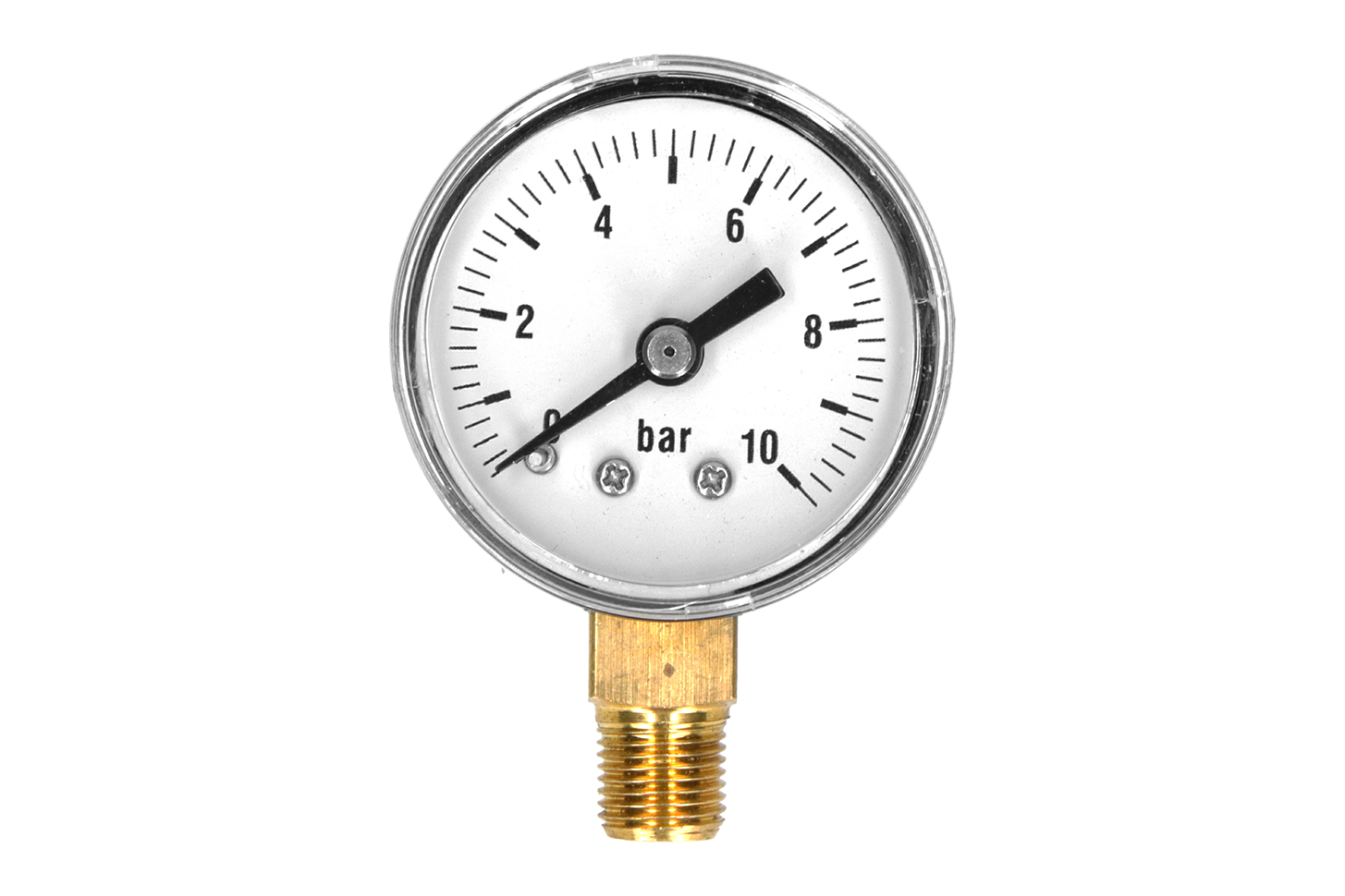 Pressure gauges in pneumatics