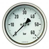 Pressure gauges in pool technology