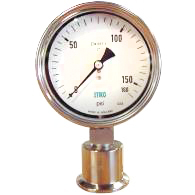 PBR Sanitary gauge for homogenisers