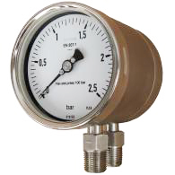 Differential pressure gauges